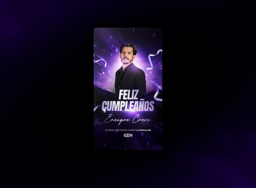 imagen Flyers de cumpleaños